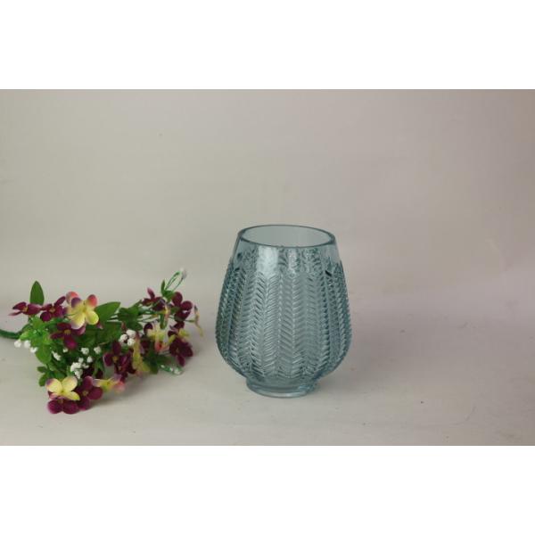 Handmade Glass Candle Holder