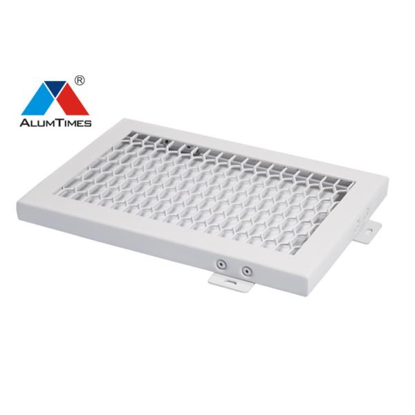 Architectural Aluminium Wire Mesh Panels PVDF Coated For Bank