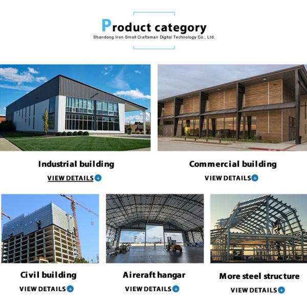 Hot Selling Prefabricated Metal Warehouse Workshop Shed Steel Structure Building for School Office Mall at Unbeatable Low Price