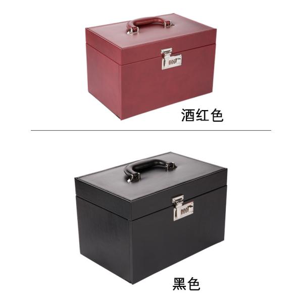 Locked Luxury Bracelet Gift Box , Storage / Travel Jewelry Organizer Case