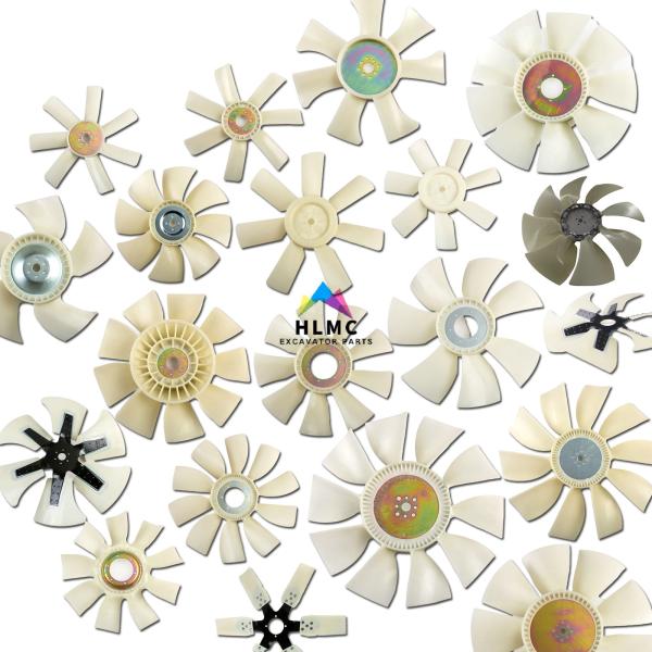 600-625-8540 Excavator Engine Parts Cooling Fan Blade Diesel Engine 4D95