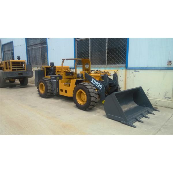 Underground wheel loader XD926 rated load 2.0ton with 1cbm bucket capacity