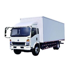 Light Duty Commercial Trucks / Delivery 17 Foot Box Truck With Low Fuel