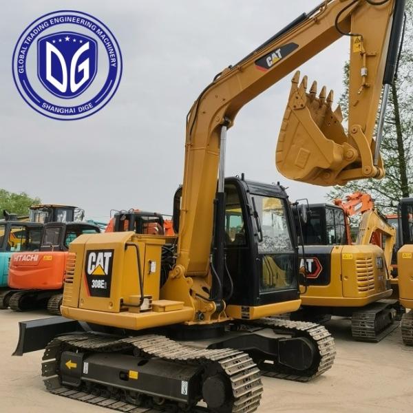 Cat 308 Excavator For Sale 308E2 Used Caterpillar 8 Ton Excavator With Smooth Hydraulic Response