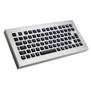Desktop Waterproof Industrial Computer Keyboard Red Baklit Colour 82 Keys