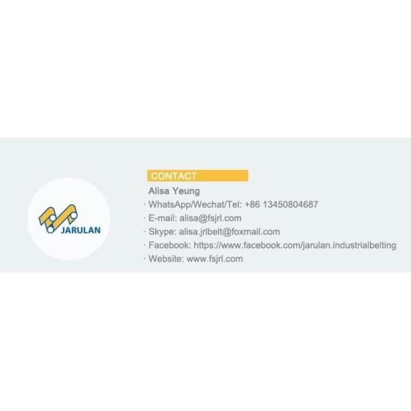 Wavy Rough 5.5mm thickness PVC Conveyor Belt Low Noise For Logistics Industry