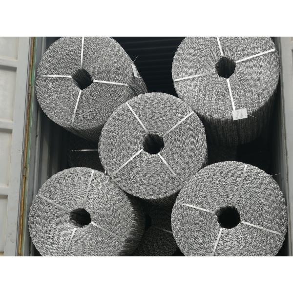 Durable 2.8mm Welded Galvanized Wire Pipeline Reinforced Mesh For Oil And Gas