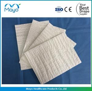 Quality 50gsm 70gsm PE Viscose Surgical Hand Towel With Gown And Drape wholesale