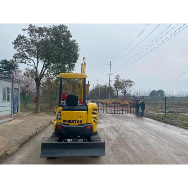 Secondhand Komatsu Excavator PC35 Used 3.5ton Small Type Mini Crawler Digger