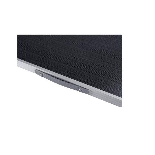 MDF Plate Aluminum Polywood Garden Table With Fire Resistant