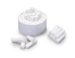 Dental Equipments White Disposable Dental Consumables Material Dental Cotton