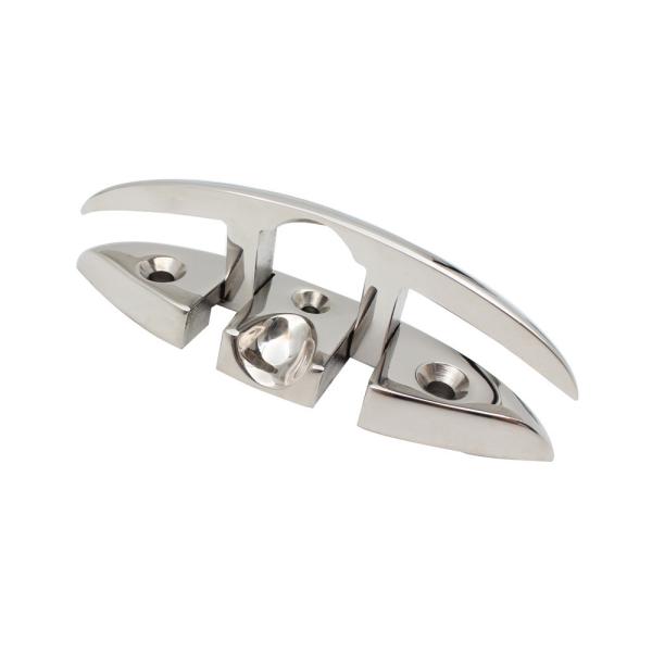 5Inch High Polished Marine Boat Cleats SS316 Marine Boat Hardware