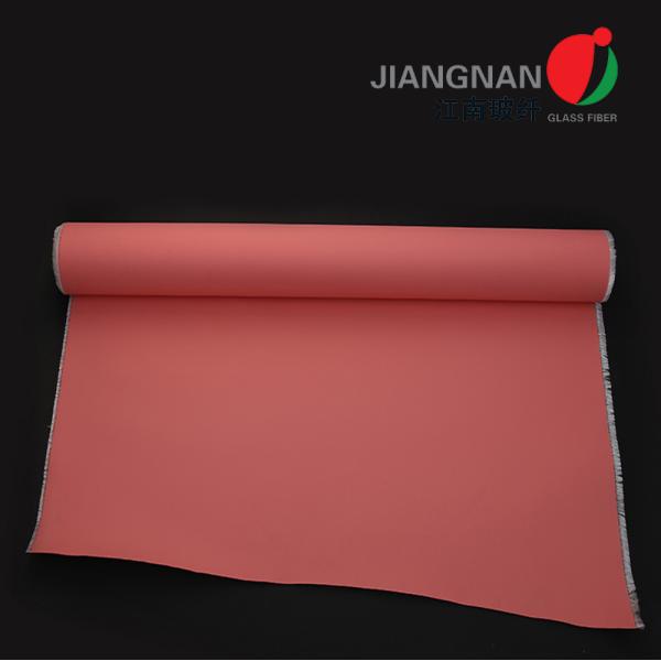 1000°F / 550°C High Flexible Silicone Fiberglass Fabric Used In Smoke And Fire Curtain
