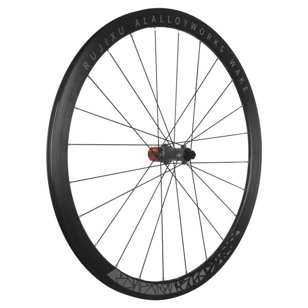 Diamond Shaped 700c Clincher Wheelset V Brake Aluminum Alloy 50mm Height For Disc Brake