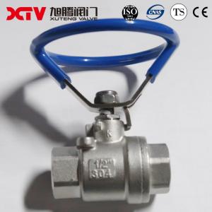 China US Currency Manual 1/2 inch Ball Valve with Round Handle and Easy Installation on sale