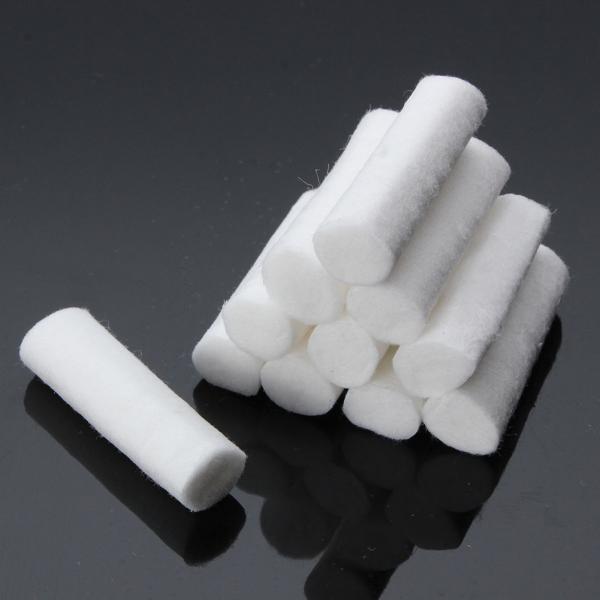 Oem Ce 1.0x3.8cm Dental Cotton Roll Disposable For Surgical
