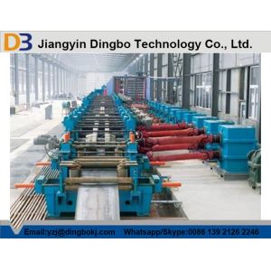 High Frequency Galvanized Square Welded Steel Tube Mill Line 10-120m/Min