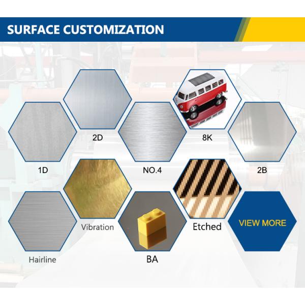 Solid Stainless Steel Bar Cold Rolled SS Rod Welding Seamless 300 Series 250mm