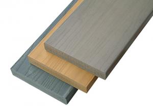 Quality 25mm Thickness Garden Outdoor Composite Deck Boards / Wood Floor wholesale