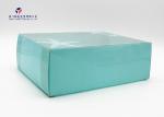 Full Blue Color PET Custom Printed Plastic Boxes Easily Assembled Long Life Time