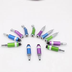 Quality Colorful Low Speed Dental Handpiece 4 Holes Type Stainless Steel Material wholesale