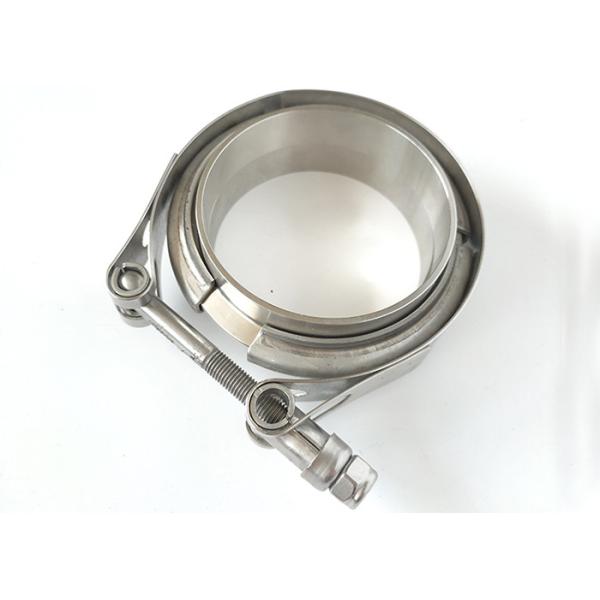 Stainless Steel Quick Release Exhaust V Band Clamp with Male Female Flange