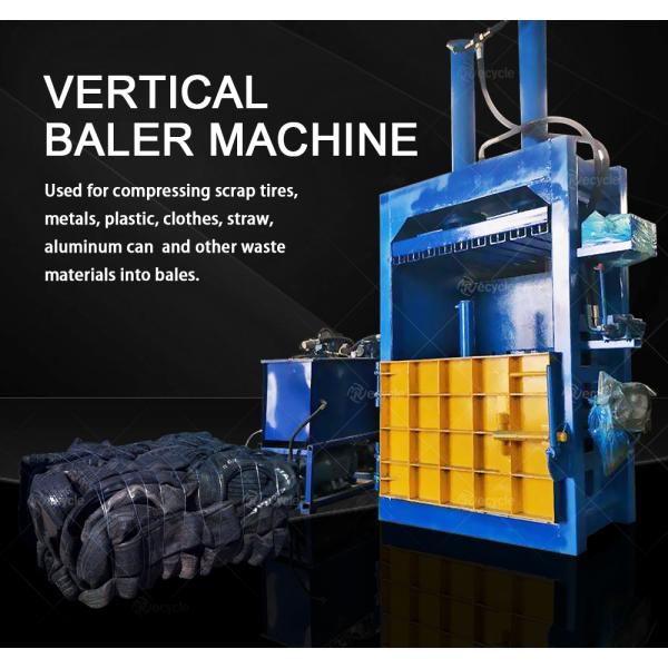 Vertical Hydraulic Waste Paper Baling Press Machine for Easy Operation and High Voltage