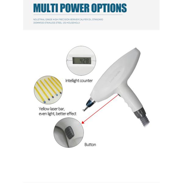 1320w Q Switch Nd Yag Laser Machine Commercial Tattoo Removal Beauty Machine Painless