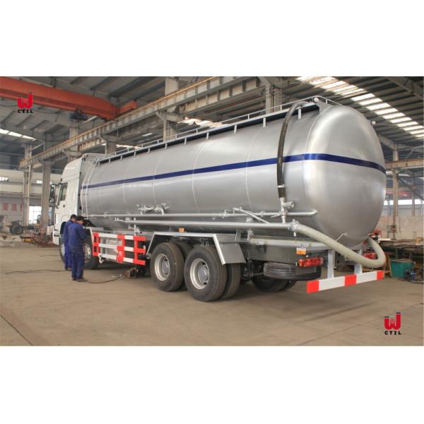 GSG HOWO 8X4 12 Wheelers Cement Tanker Trailer Euro II