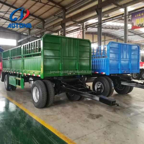 Full Farm Trailer with 2 * 13ton Capacity Axles and 28 Ton Two Speed Landing Gear