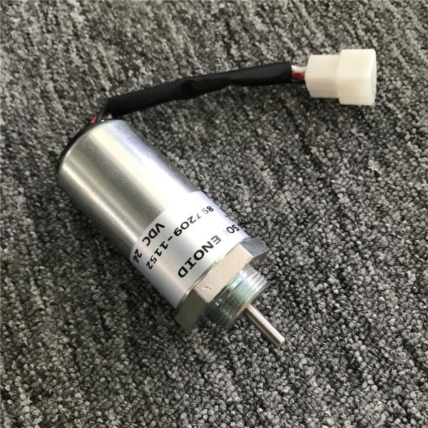Engine Flue Off Switch Solenoid Valve 897209-1152 FOR CX78US/ Kobelco SK75-8/ Hitachi ZAX70/4LE2
