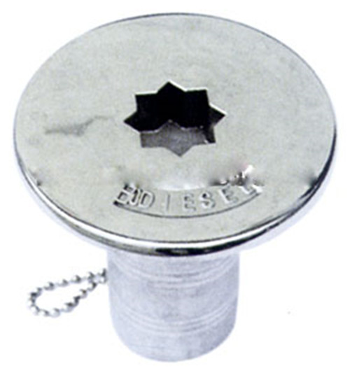 MARINE BOAT STAINLESS STEEL DECK FILLER LIFTUP INCLINED