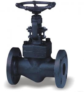 Quality 2 Inch Forged Steel Valves , OS&amp;Y Flanged Solid Wedge Gate Valve wholesale