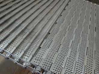 SS wire mesh belts CHAINWEAVE CONVEYOR BELTS Chain Driven Wire Mesh Conveyor Belts