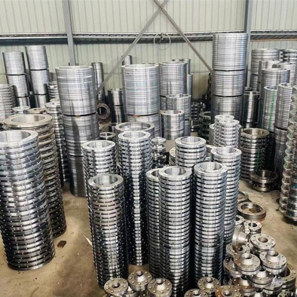 Silver Stainless Steel Pipe Fittings 2 Inch Stainless Steel Flanges