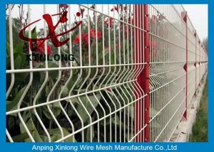 Customized Size Welded Wire Mesh Fence Screen Green / Red / Yellow / White Color