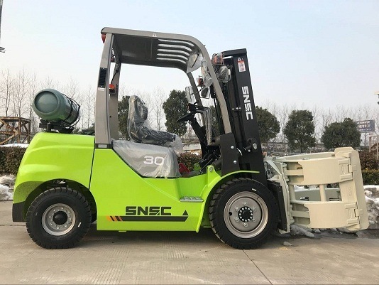 2ton 2.5ton 3ton 3.5ton Diesel LPG Forklift with Cascade Paper Roll Clamp for Paper Moving