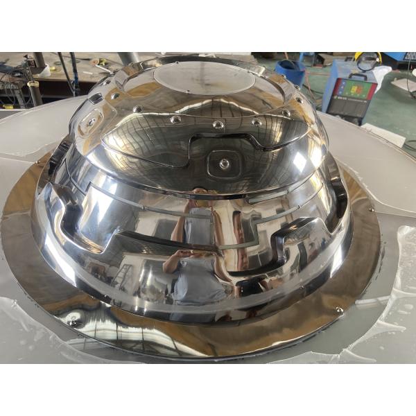 OEM Metal Art Sculptures Stainless Steel Wall Lighting Plating Sculpture