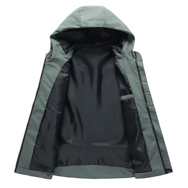 Autumn Outdoor Windbreaker Jacket Men'S Winter Coats & Jackets With Hood