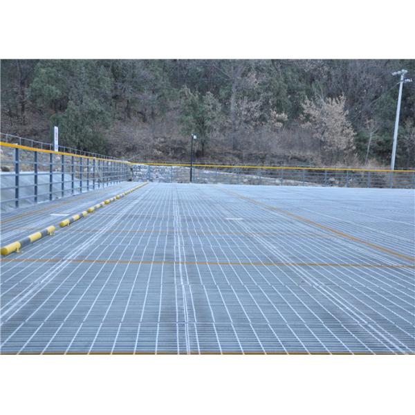Hot Dip Galvanized Flat Bar Grating Parking Lot Steel Grating