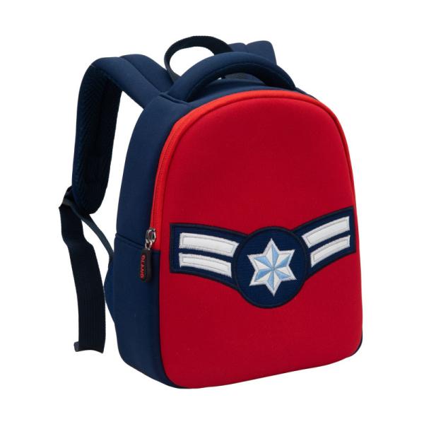 BSCI Airplane Pilots Kids Toddler Backpack Neoprene Kindergarten Waterproof School Bag