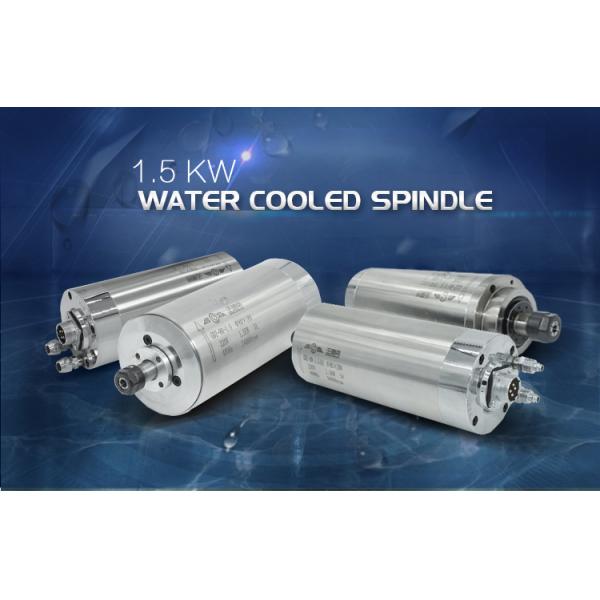 24000 rpm 1.5kw Water Cooled Spindle Motor for Woodworking Engraving and Milling Tool