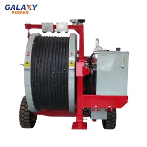 Quality 77kW(103hp) Engine 2x40kN Hydraulic Tensioner Transmission Line Equipment wholesale