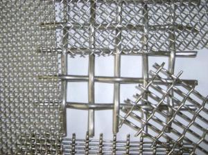 Quality Lock Crimped Wire Mesh Vibrating Woven Wire Screen Stainless Steel 1-10mm Wire Gauge wholesale