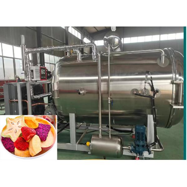 304 Stainless Steel Vacuum Freeze Dry Fruit Machine 100KG