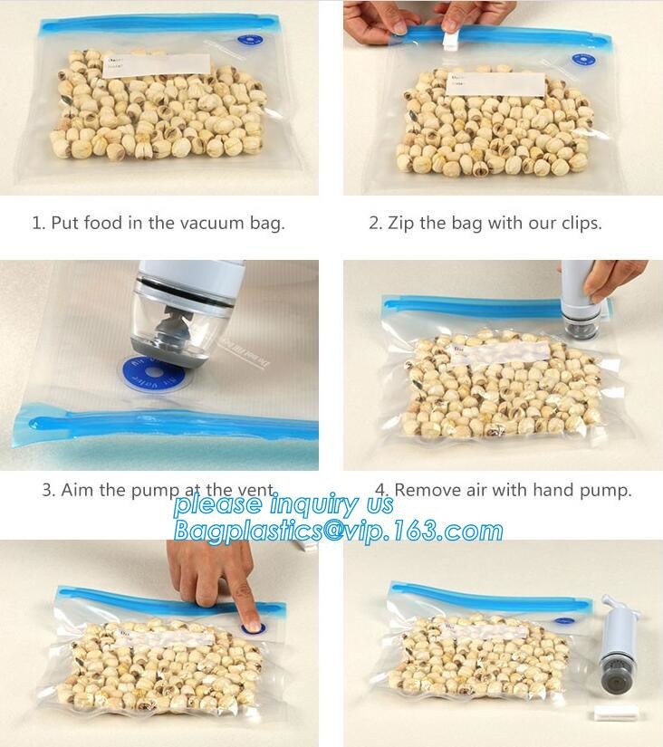 Meat Vegetable Fruit Keep Fres Kitchen Vacuum Bags Wrapper Packaging Storage Bag Roll Vacuum Food Sealer Saver Bag