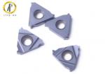 ISO Metric Threading Tools Tungsten Carbide Inserts High Dimensional Precision