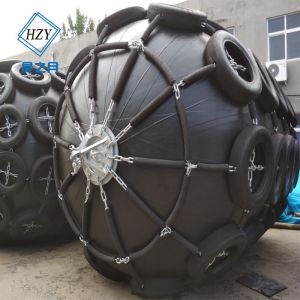 Quality Rubber Aircraft Tire Yokohama Marine Fenders , Black Pneumatic Marine Fenders wholesale