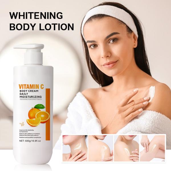 Private Brand Retinol Skin Tightening Body Lotion Coconut Oil Moisturizing Lotion OEM