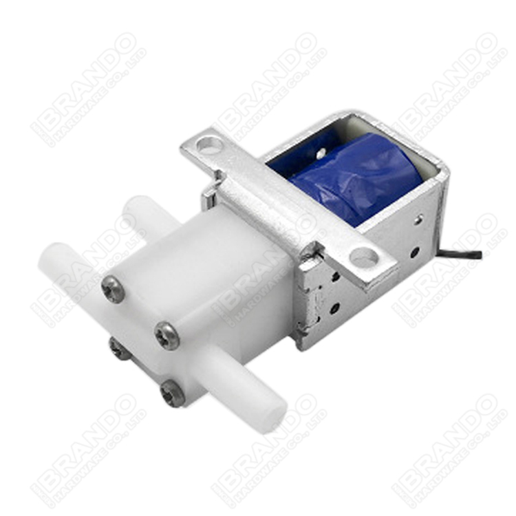 Miniature Air Plastic Solenoid Valve 12V 24V DC For Massage Chair